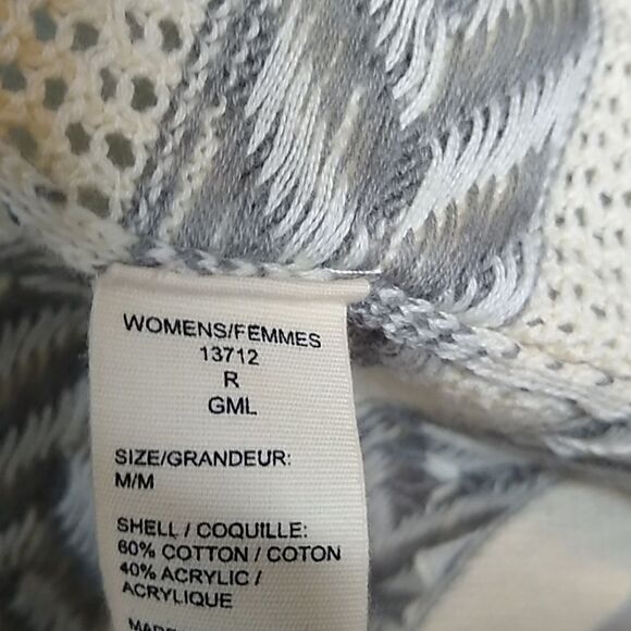 Woolrich Ponsford Long Knit Open Vest Nordic Woman's Medium - Picture 5 of 6